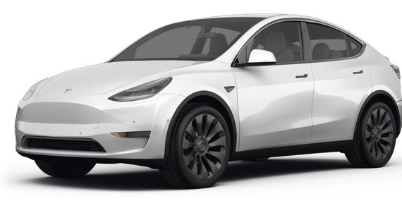 TESLA MODEL Y 2022 7SAYGDEF6NF520671 image
